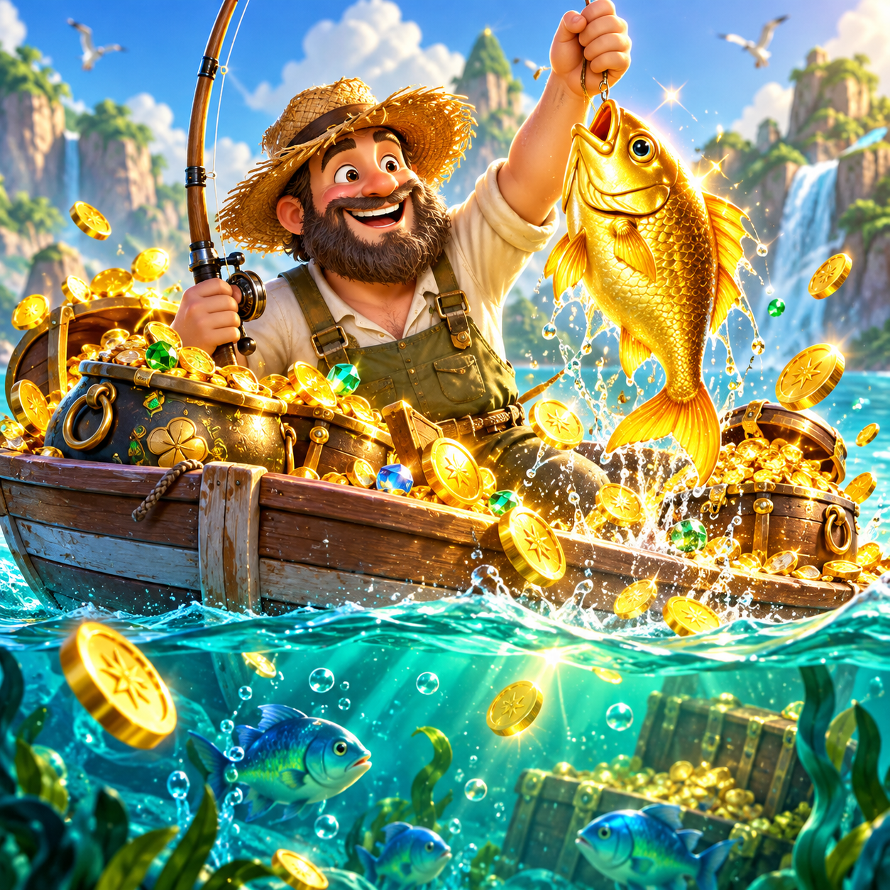 Fishin’ Pots of Gold Gold Blitz Ultimate Fever Boost