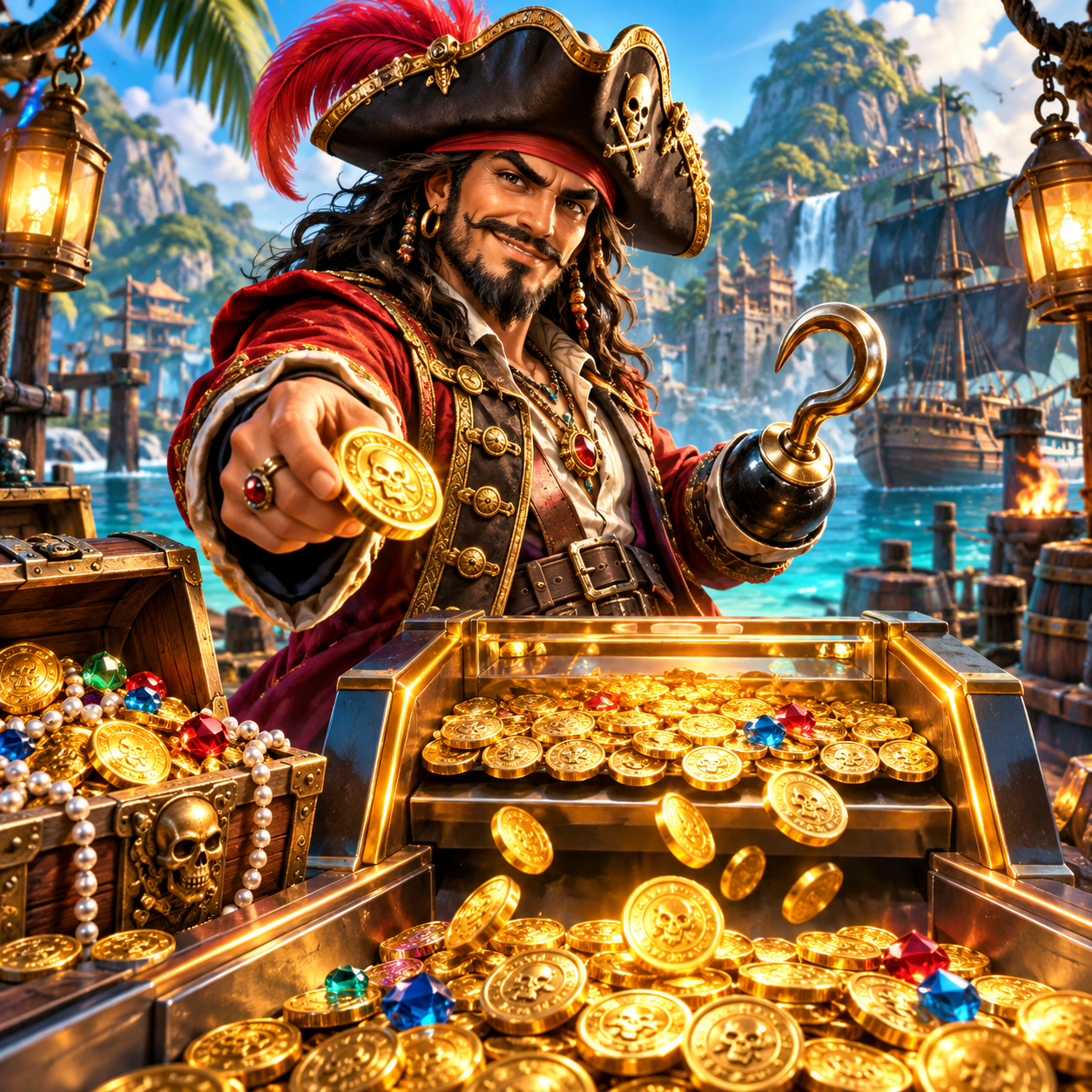 Coin Pusher Pirate King