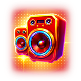 DJ BOOM BOOM Golden symbol