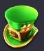 Leprechaun Riches Green hat