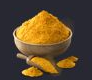 Ganesha Gold Yellow powder bowl