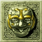 Gonzo's Quest Green smiling mask
