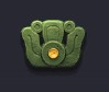 Treasures of Aztec Green Mask