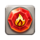 SUPER ELEMENTS 2 Red flame gem