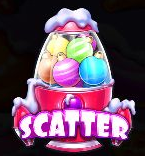 Sugar Rush Xmas Snow-topped rocket Scatter