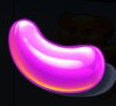 Sugar Rush 1000 Pink-purple curved candy