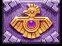 Golden Empire Gold eye on purple