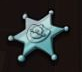 Le Cowboy Sheriff badge