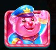 Jelly Express Pink bear in blue cap
