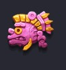 Treasures of Aztec Pink Animal Head