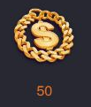 Fortune Snake Gold pendant
