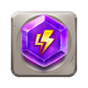 SUPER ELEMENTS 2 Purple lightning gem