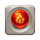 SUPER ELEMENTS 2 Red flame disc