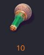 Fortune Snake Green microphone