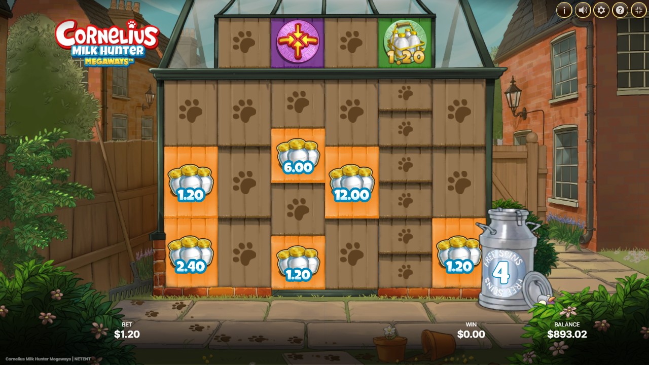 Cornelius purchased Free Spins after Gather All adds a new 12.00 cash prize