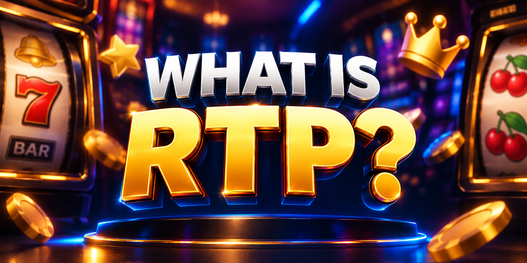Editorial illustration for What Is RTP? Return to Player in Slots Explained Editorial illustration for What Is RTP? Return to Player in Slots Explained