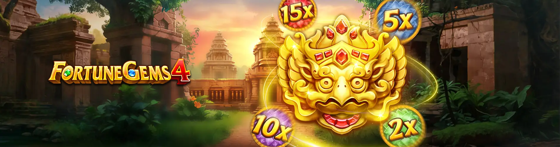 Official RSG Fortune Gems 4 promotional artwork.