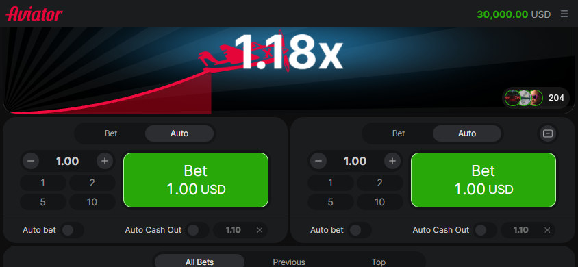 Landscape reflow after opening both Auto tabs with Auto Bet switches off