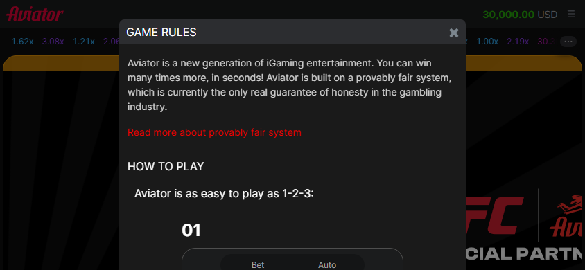 Already-open Game Rules panel resized to 844 by 390, at the top