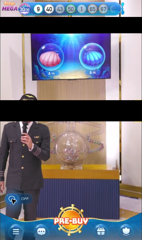 Bingo Speed public studio and number display
