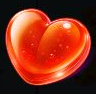 Sugar Twist 1000 Sugar Twist 1000: Orange heart gummy
