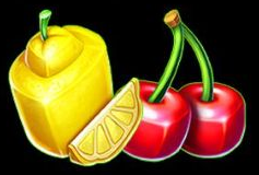 100 Bulky Fruits Golden Coins Link Cherries