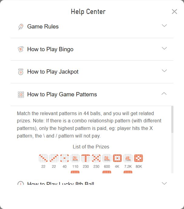 Bingo Mega ten Extra Patterns prizes in the Help PHP20-per-card example Bingo Mega ten Extra Patterns prizes in the Help PHP20-per-card example