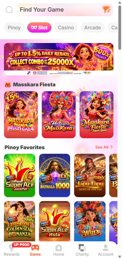Game catalogue