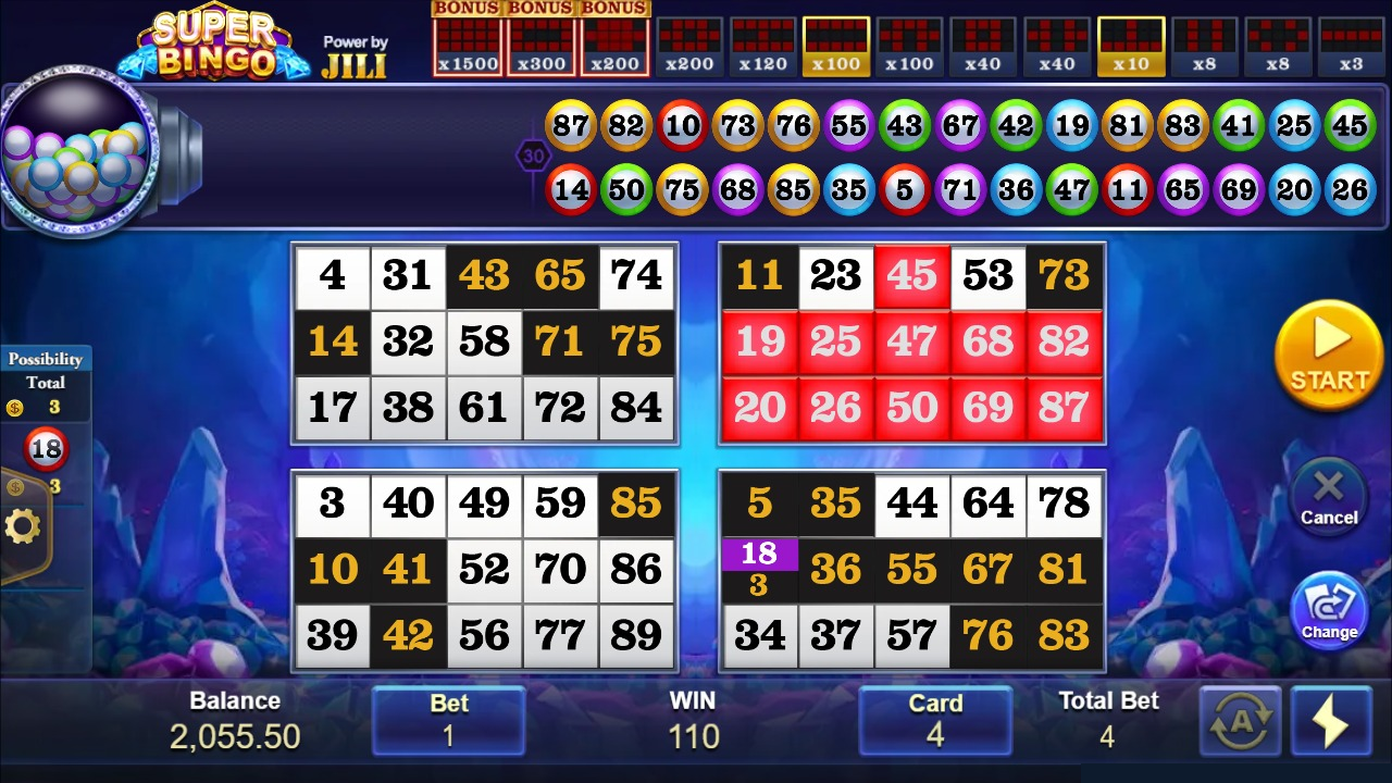 Round49 settled display withWIN110 and balance2055.50