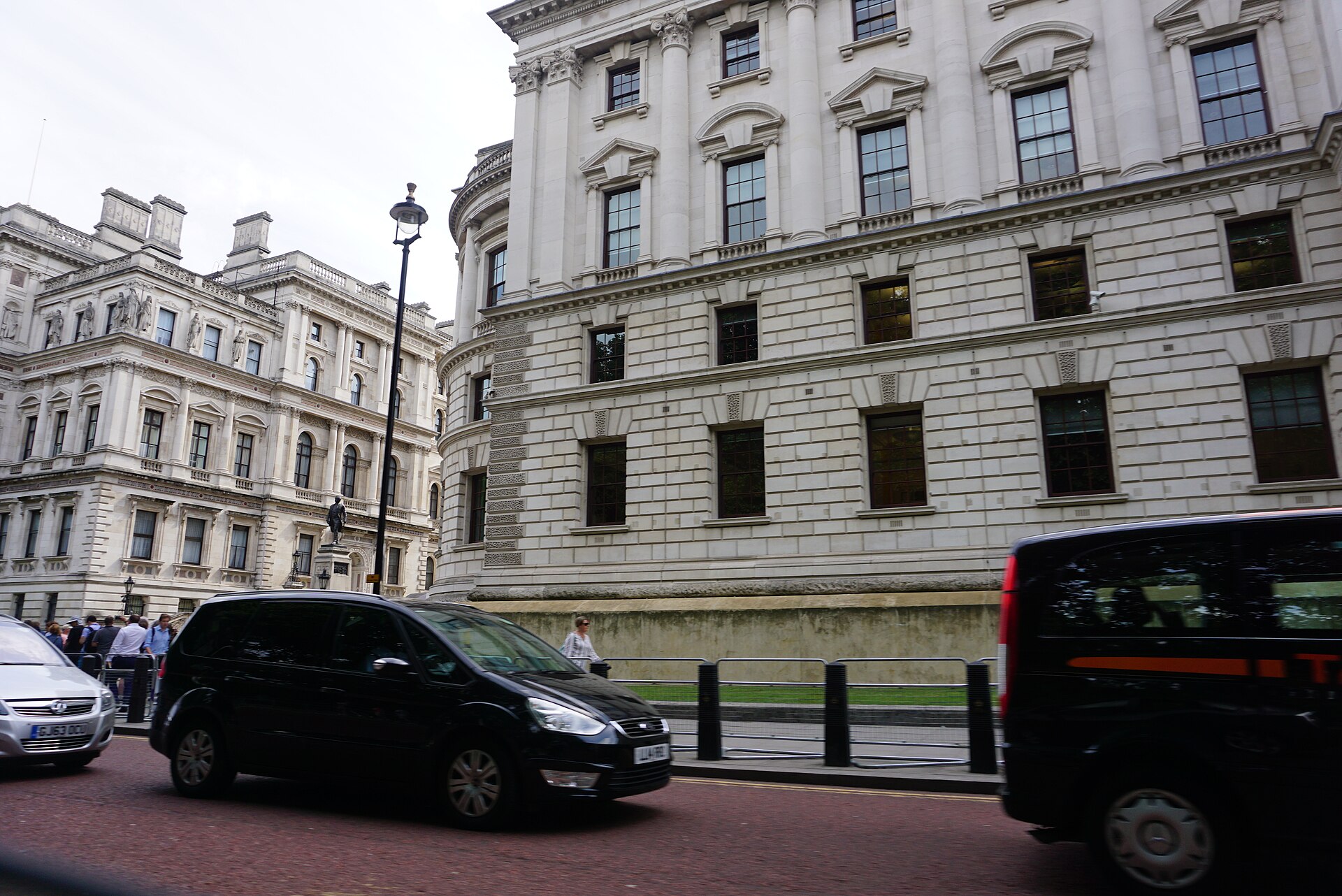 HM Treasury building in Westminster, London