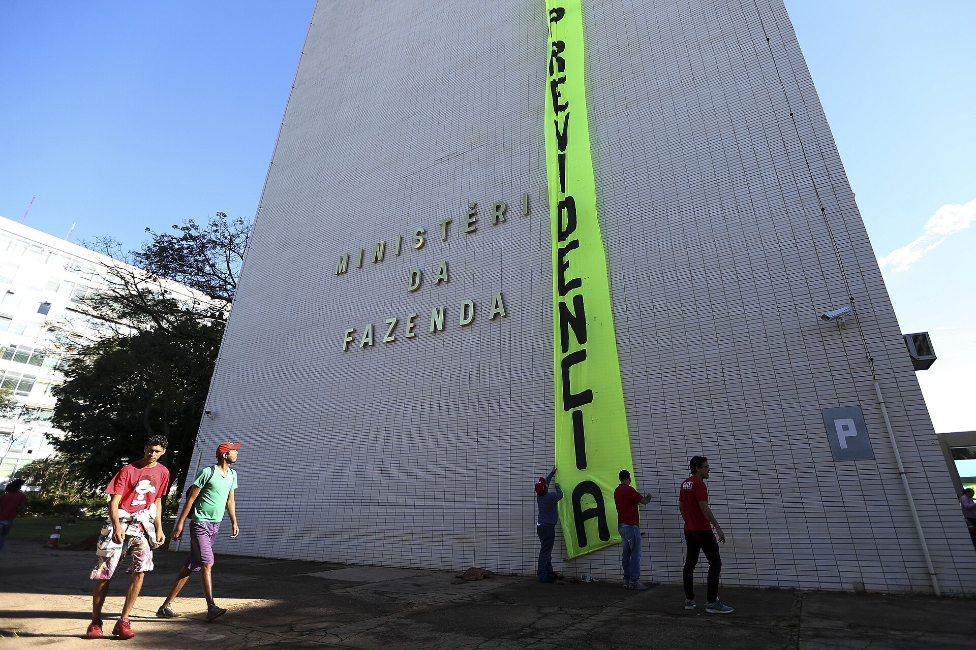 Ministry of Finance building in Brasília