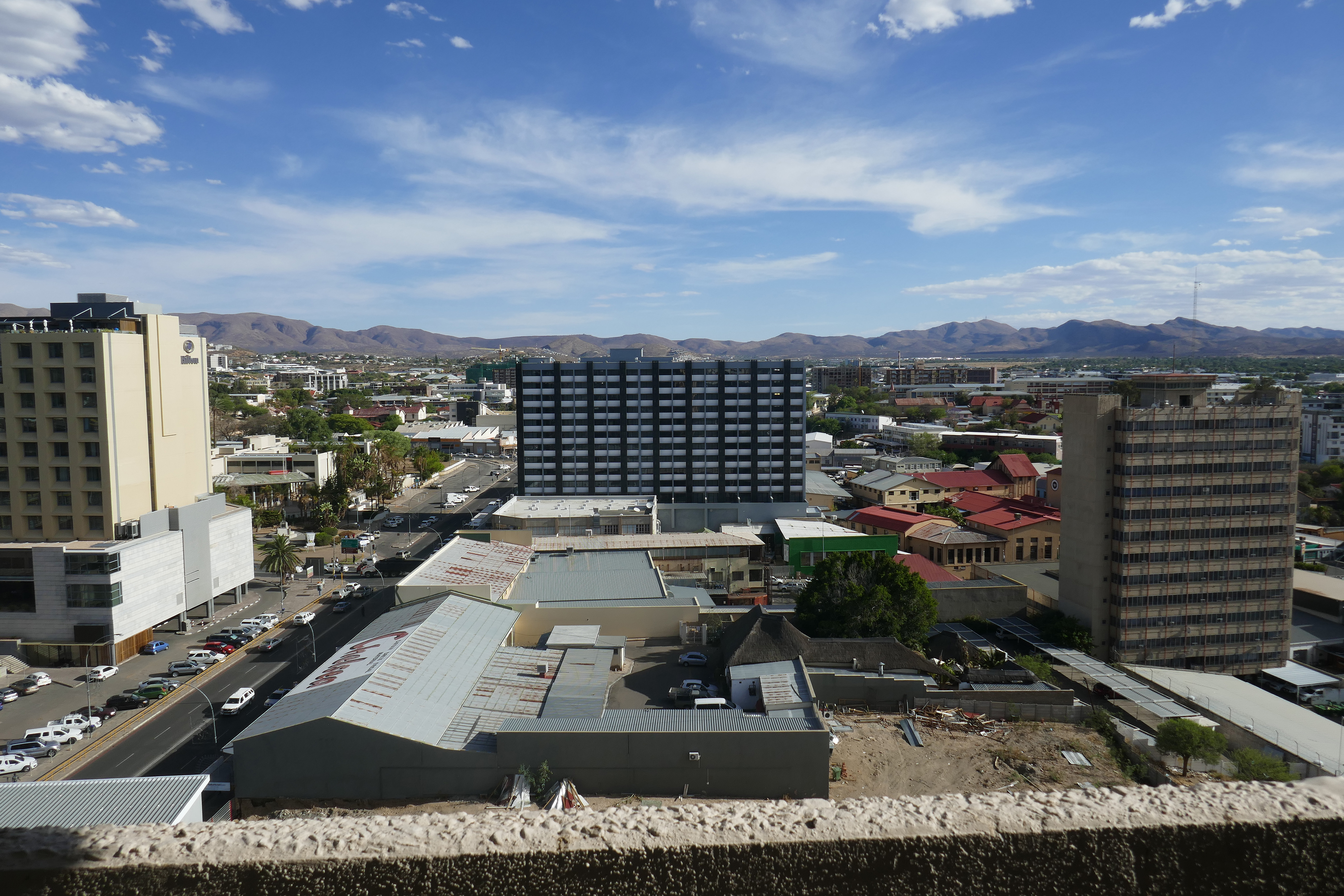 Windhoek city panorama photographed on 18 November 2016 by Ji-Elle; geographical context, not the Gambling Board office or tender event. Windhoek city panorama photographed on 18 November 2016 by Ji-Elle; geographical context, not the Gambling Board office or tender event.