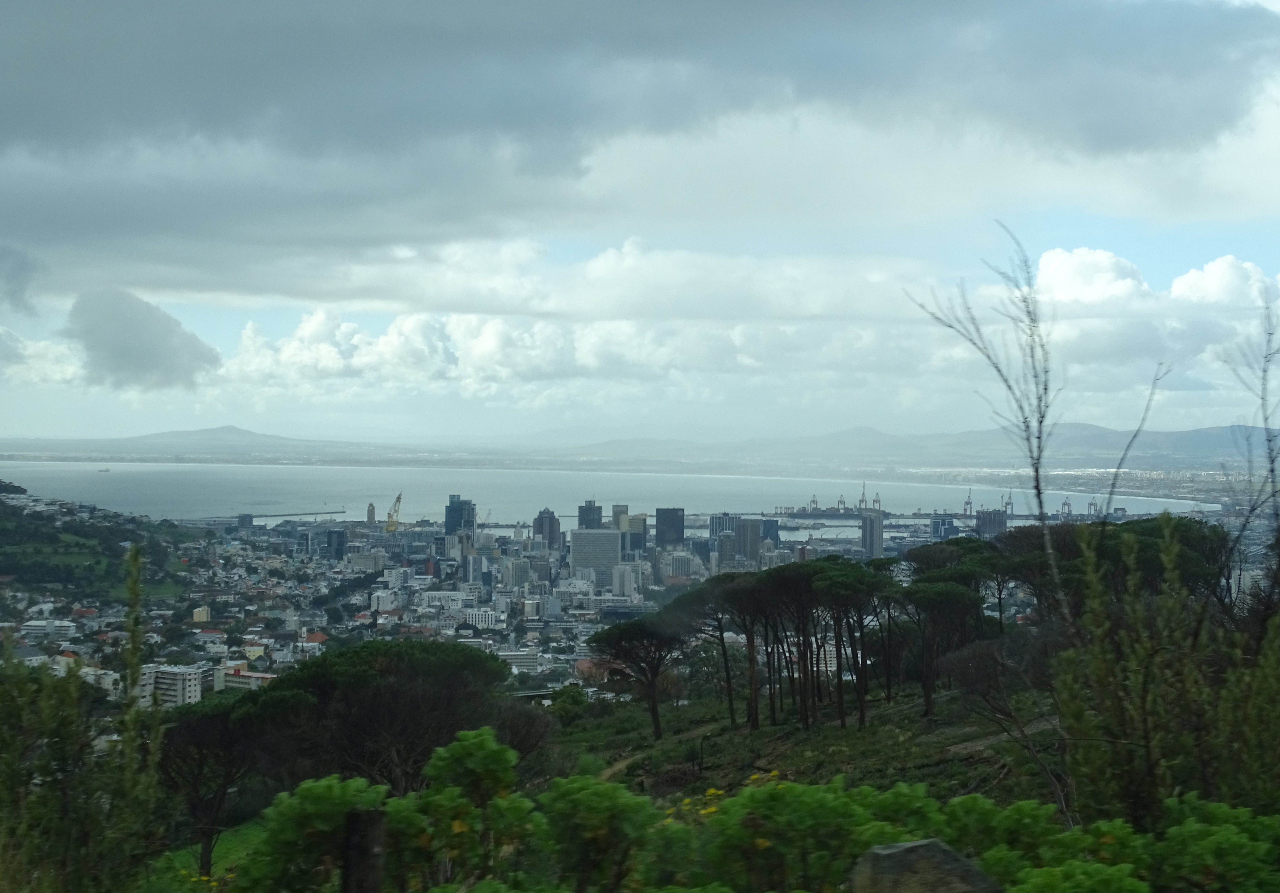 Cape Town city, harbor and bay in South Africa, photographed in July 2022 Cape Town city, harbor and bay in South Africa, photographed in July 2022