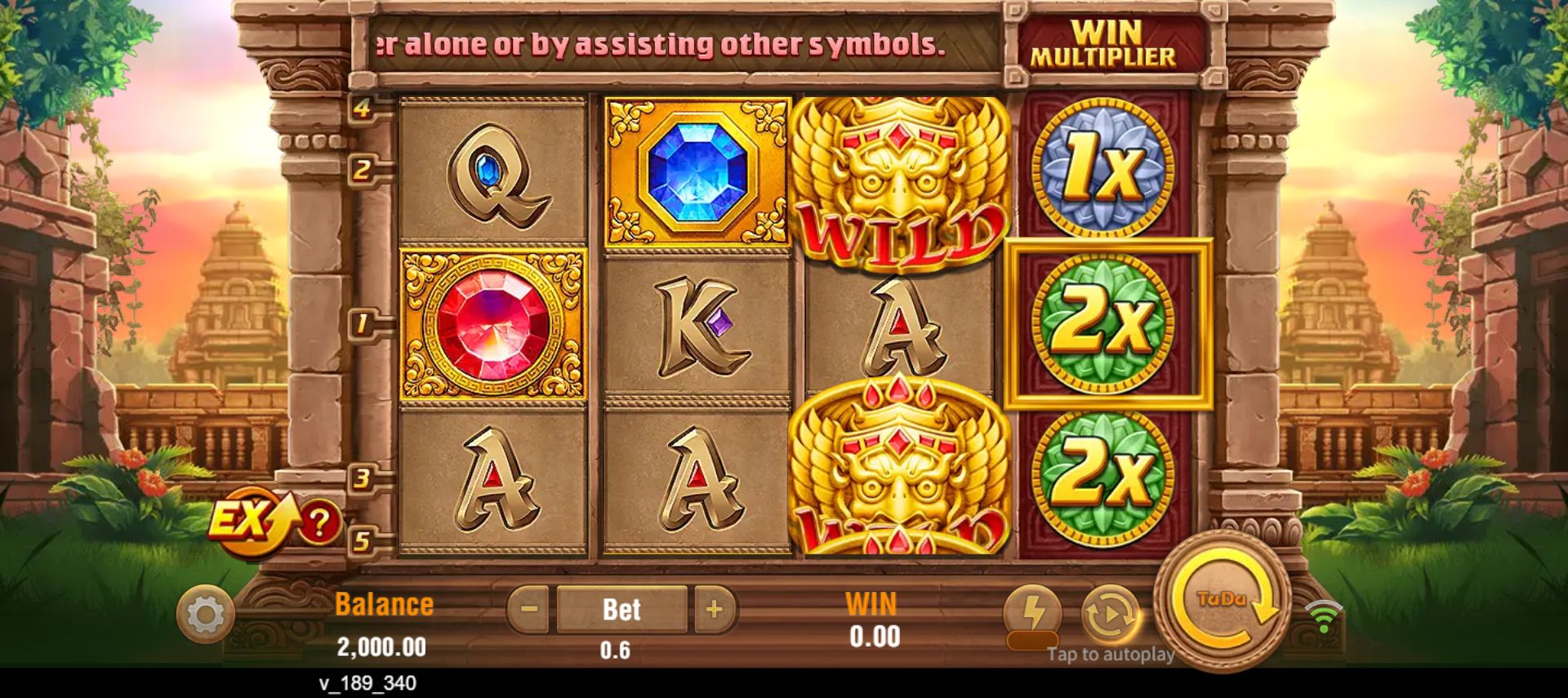 Medyo sablay ba sa theme ng Fortune Gems yung mga letra?
