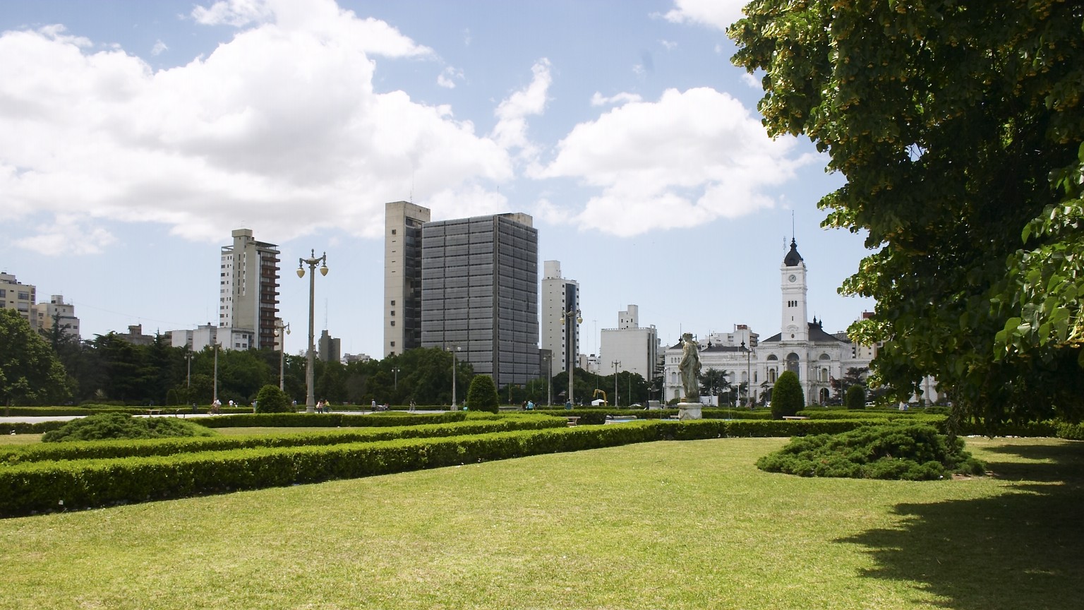 Plaza Moreno in La Plata, Buenos Aires Province, Argentina