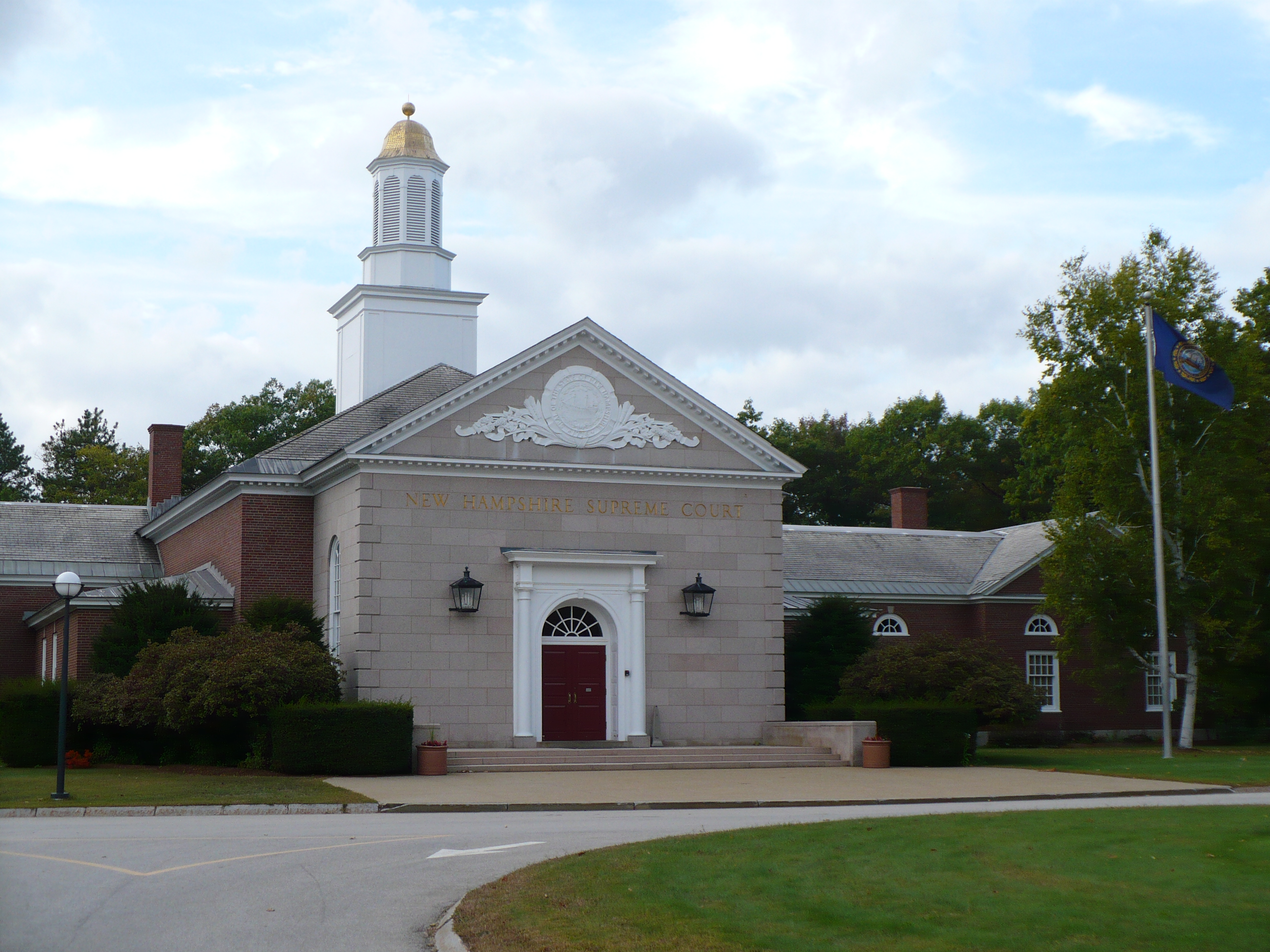 New Hampshire Supreme Court building in Concord