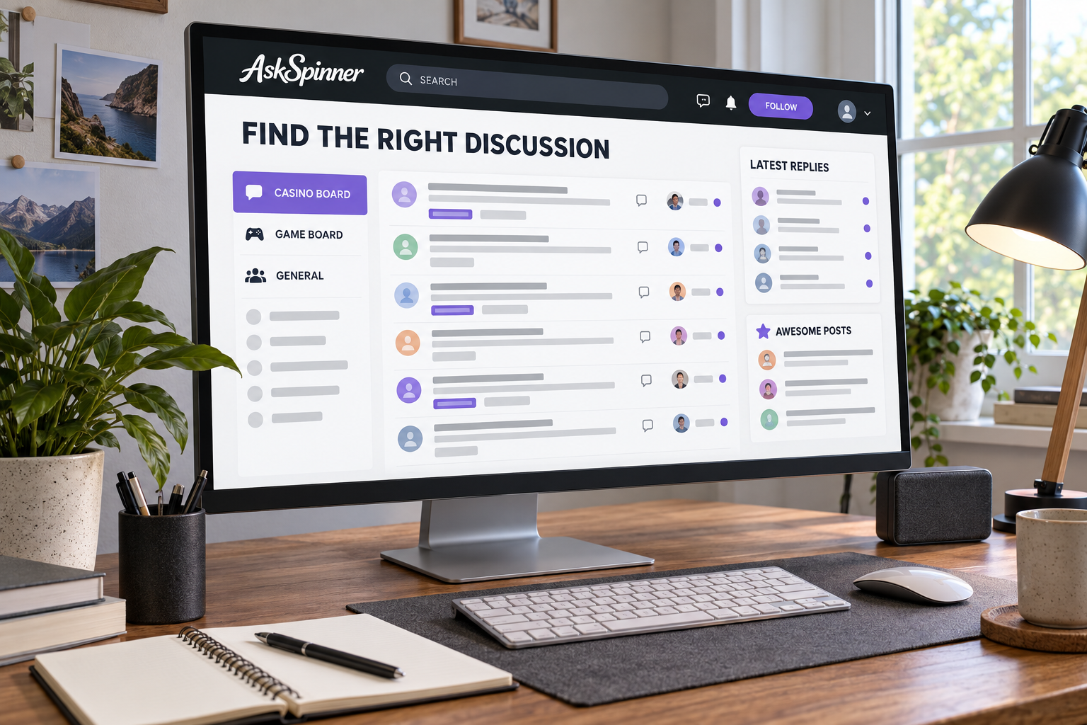 AskSpinner casino discussion board with topics, posts and replies.