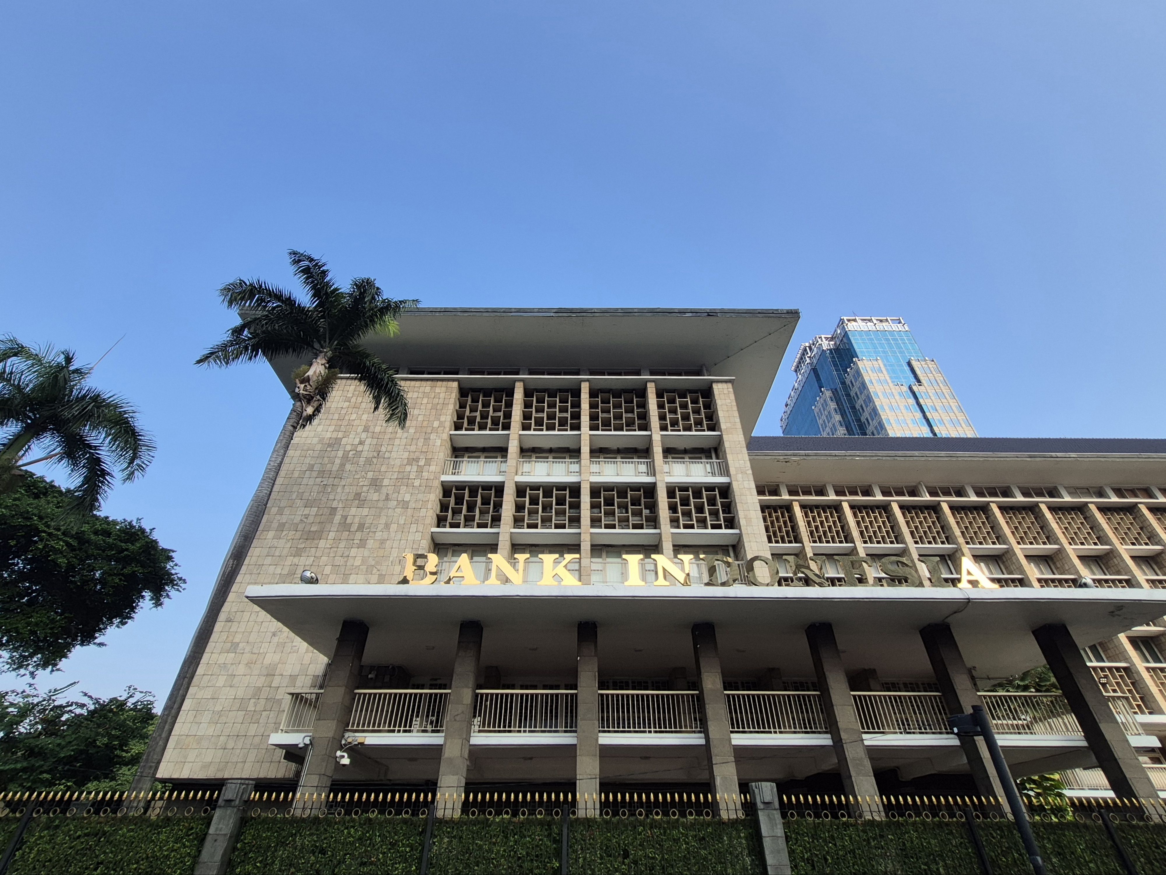 Bank Indonesia building on Jalan M.H. Thamrin in Jakarta