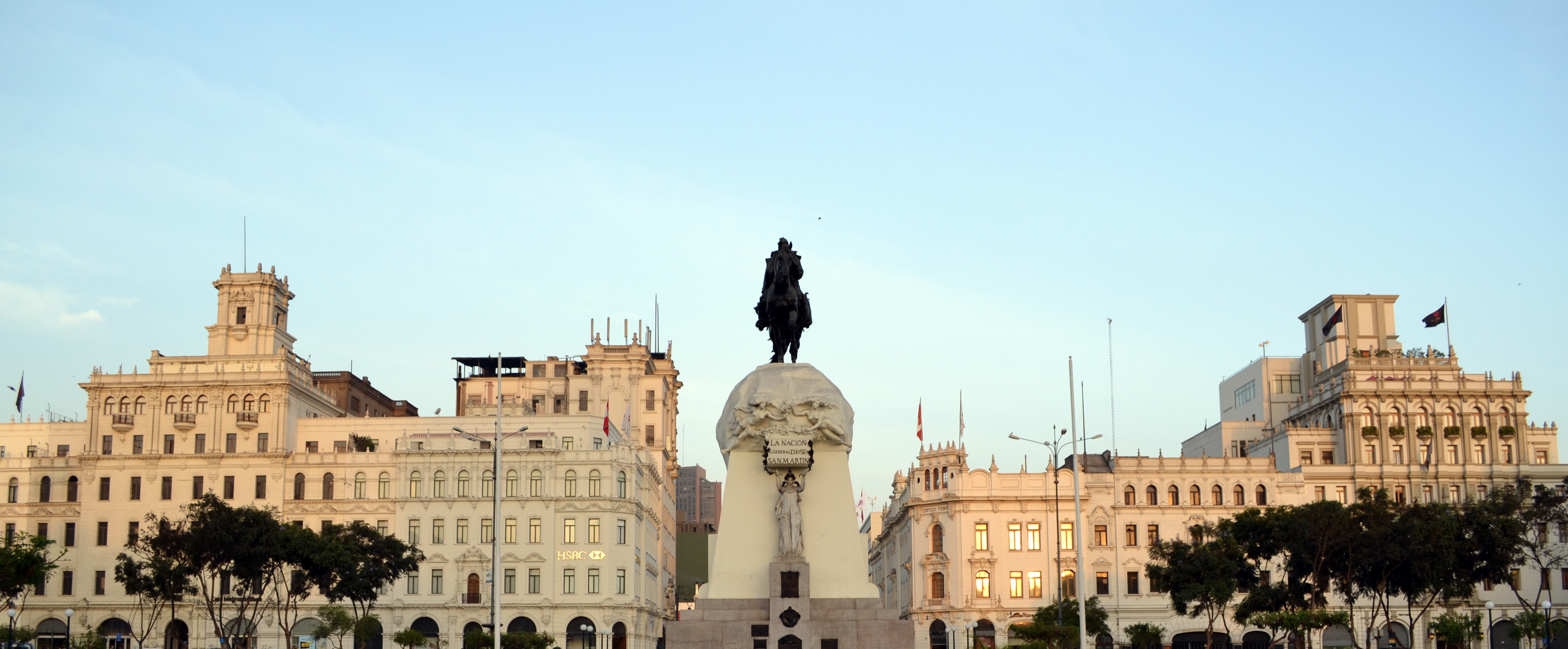 Plaza San Martín in Lima, Peru Plaza San Martín in Lima, Peru